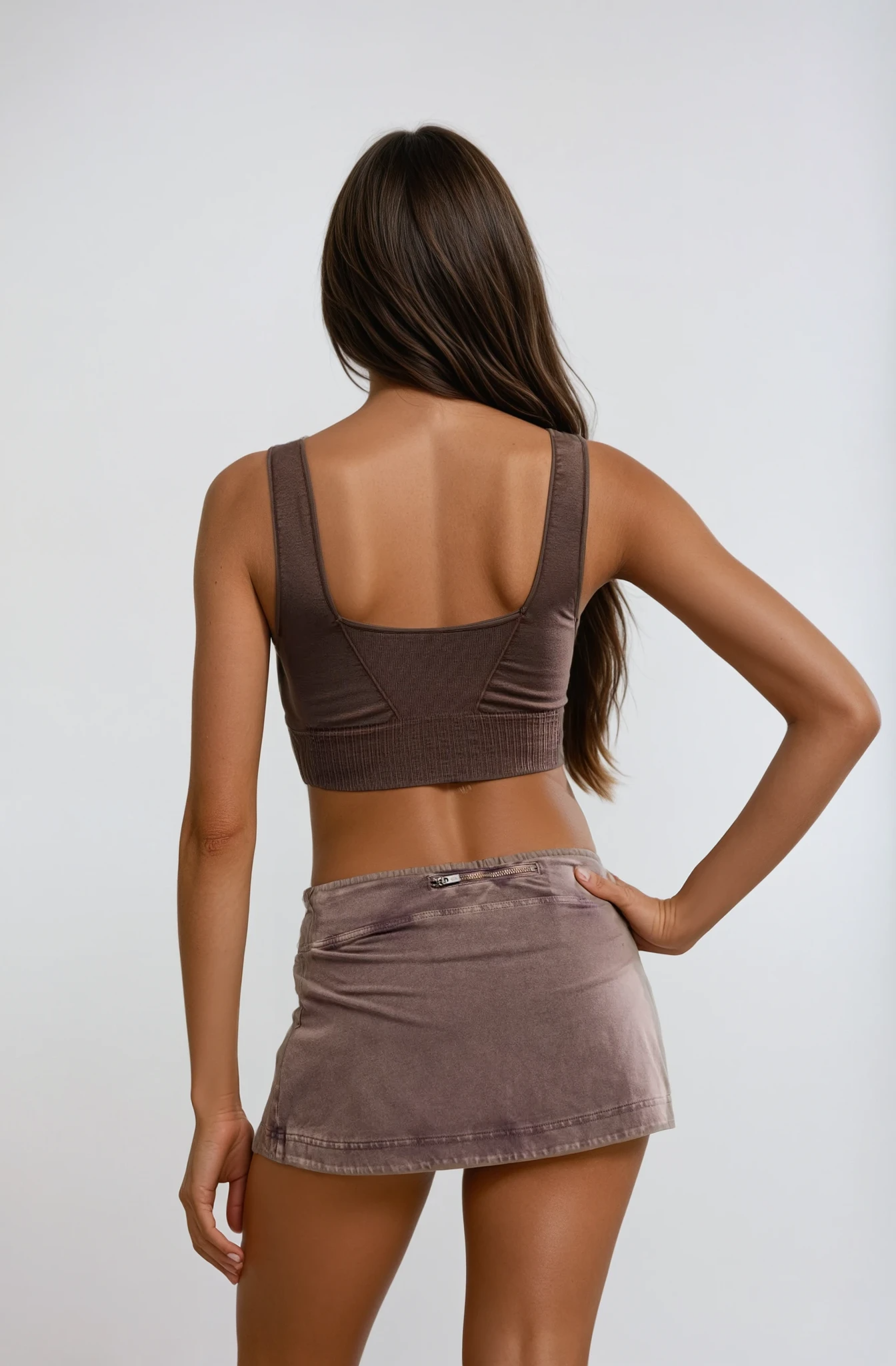 FP Movement Hot Shot Mini Skort Chocolate