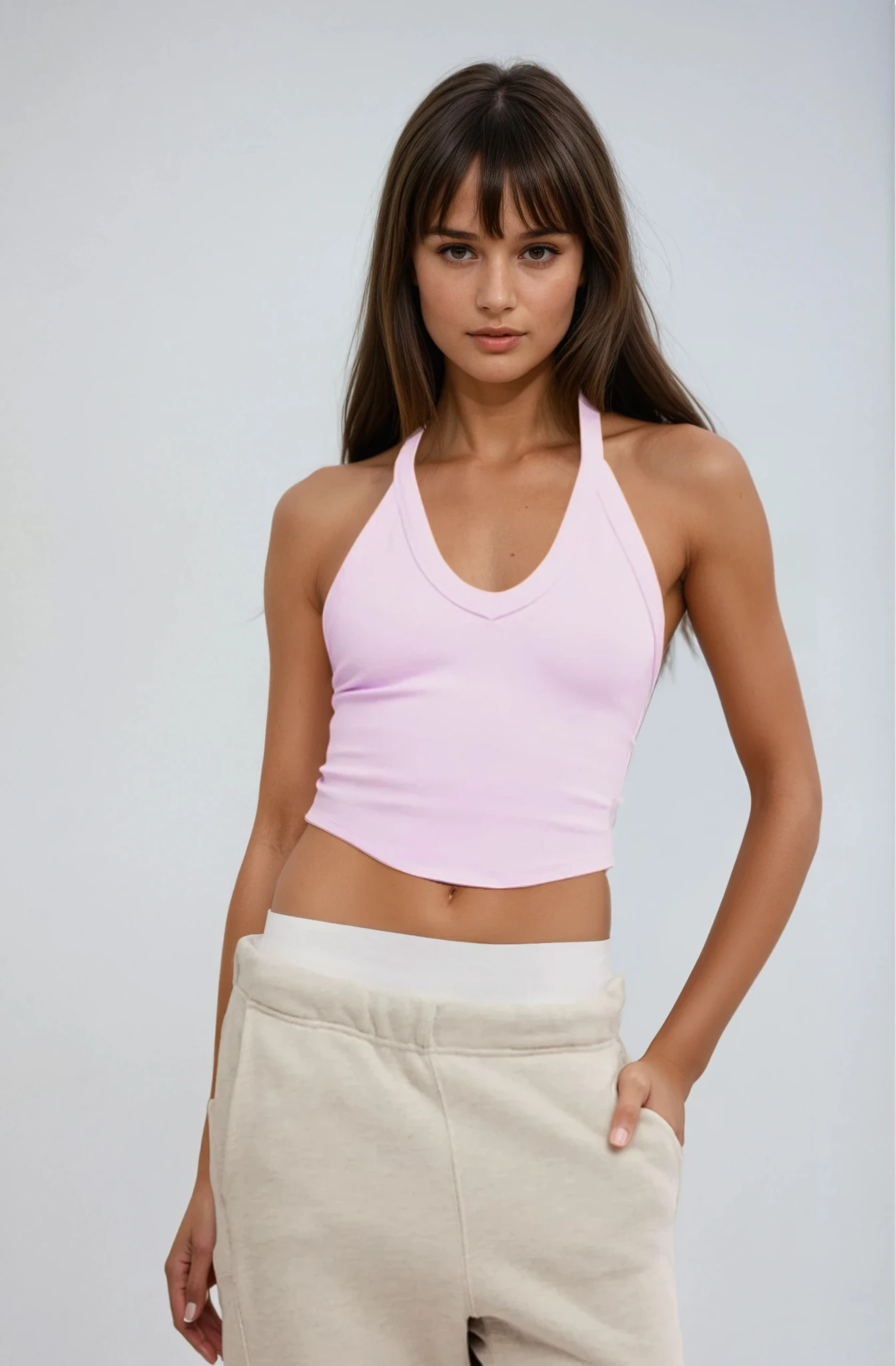 All Clear V Neck Cami Ultra Violet