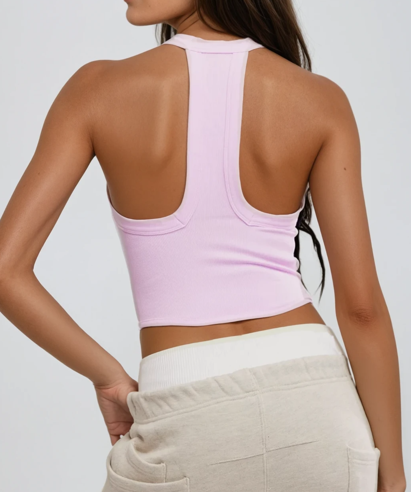 FP MOVEMENT ALL CLEAR V NECK CAMI ULTRA VIOLET