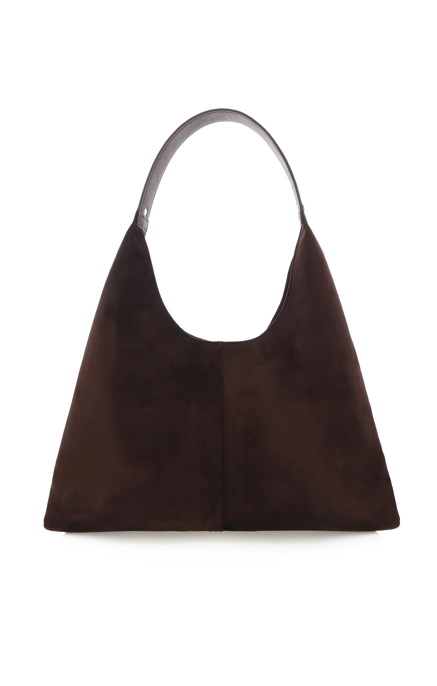 Tammy Shoulder Bag Chocolate Suede
