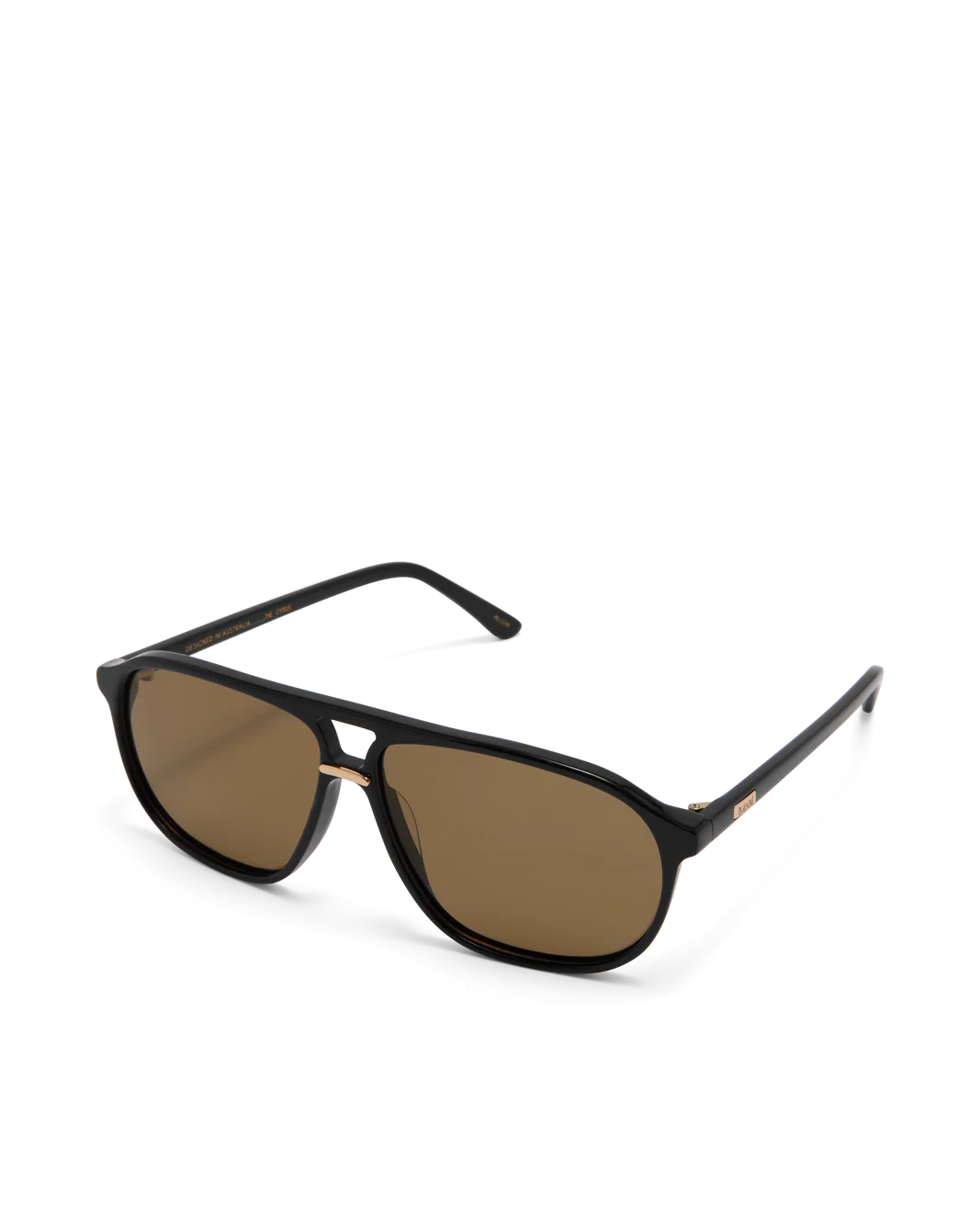 The Cyrus Black Chocolate Sunglasses