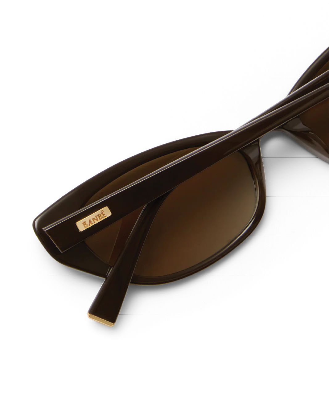 Banbe The Demi Dark Cacao Espresso Sunglasses