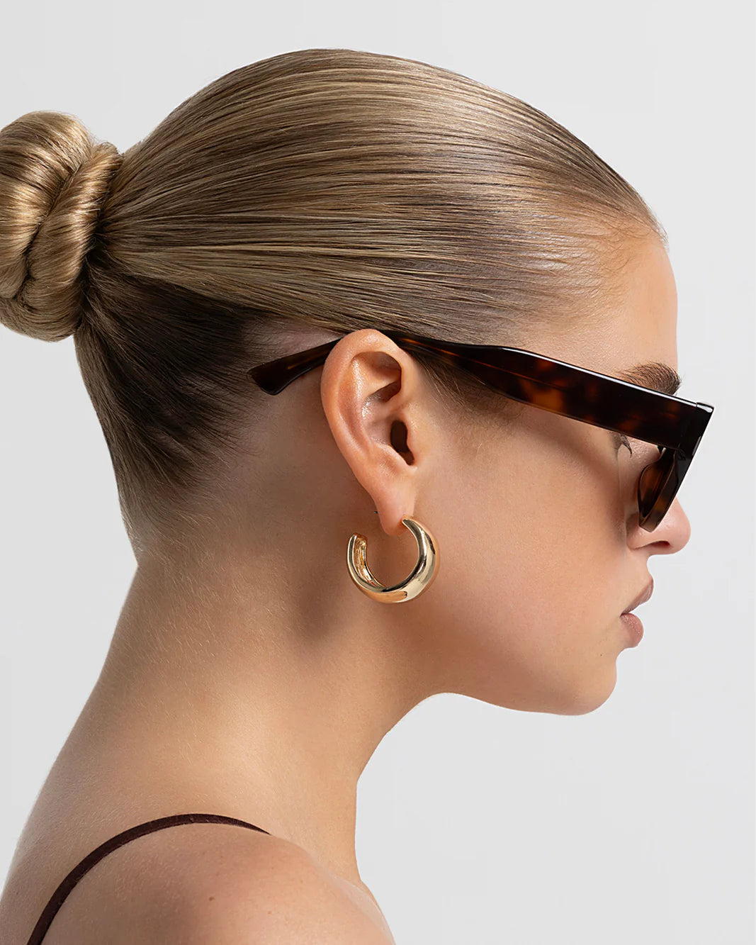 The Kelly Sunglasses Havana Tort-Hazel
