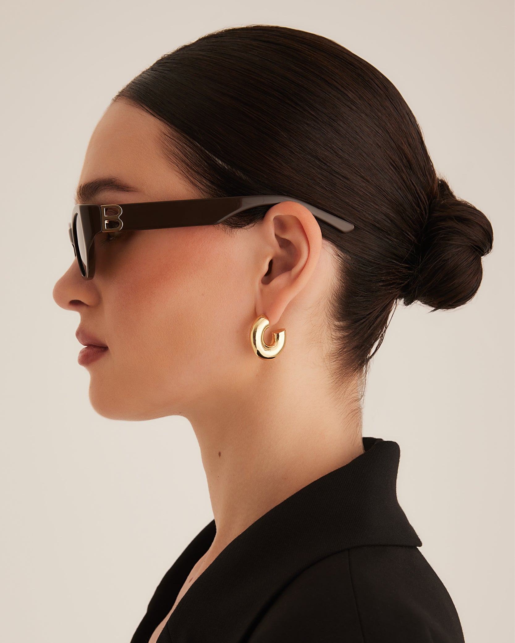 The Arianna Sunglasses Dark Chocolate