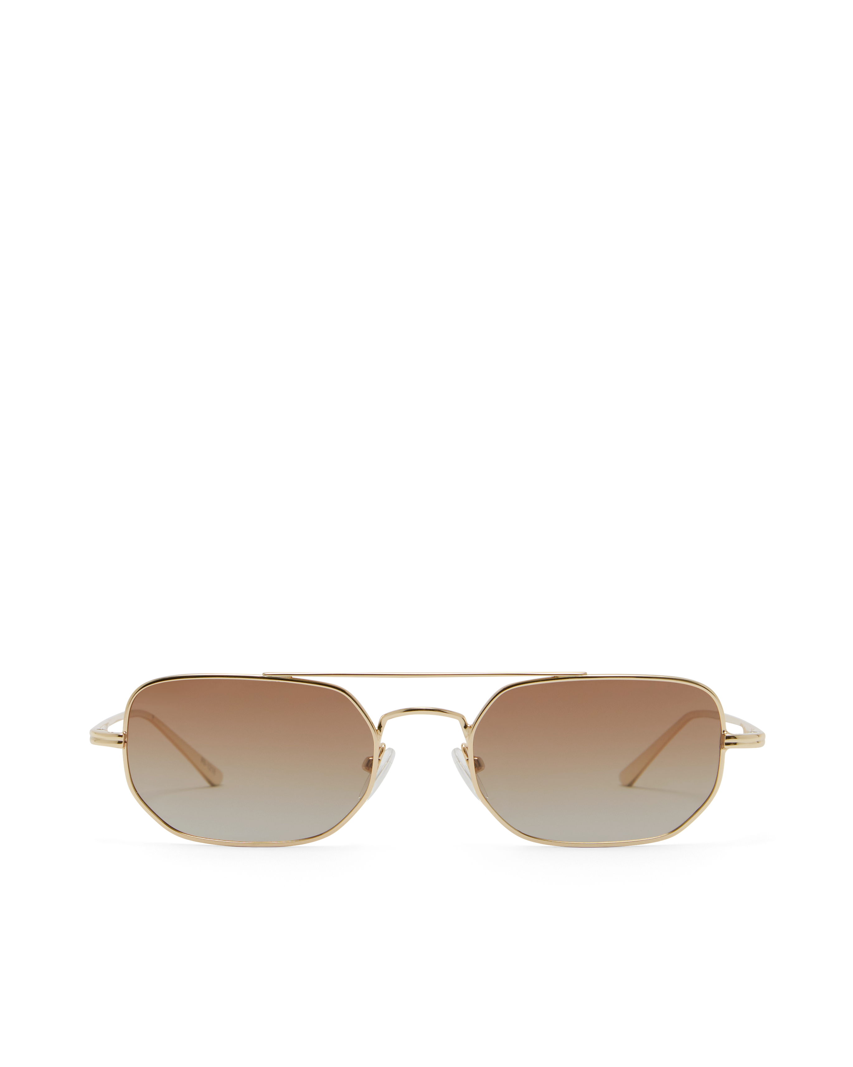 Banbe The Cameron Sunglasses Gold Chocolate Fade