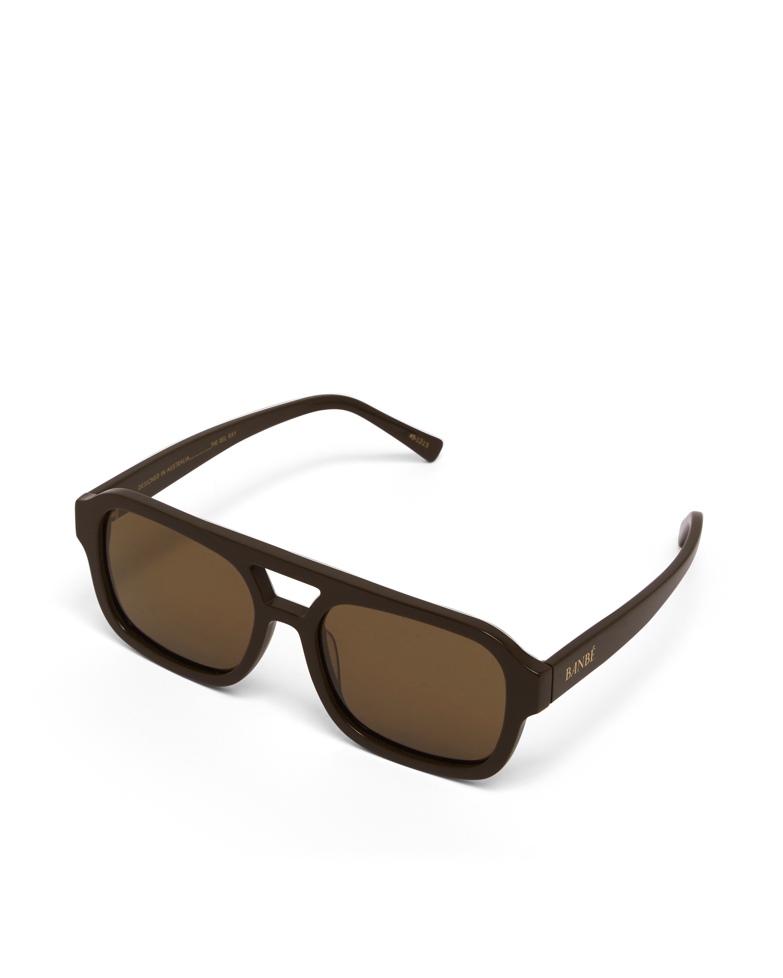 The Del Ray Sunglasses Dark Chocolate