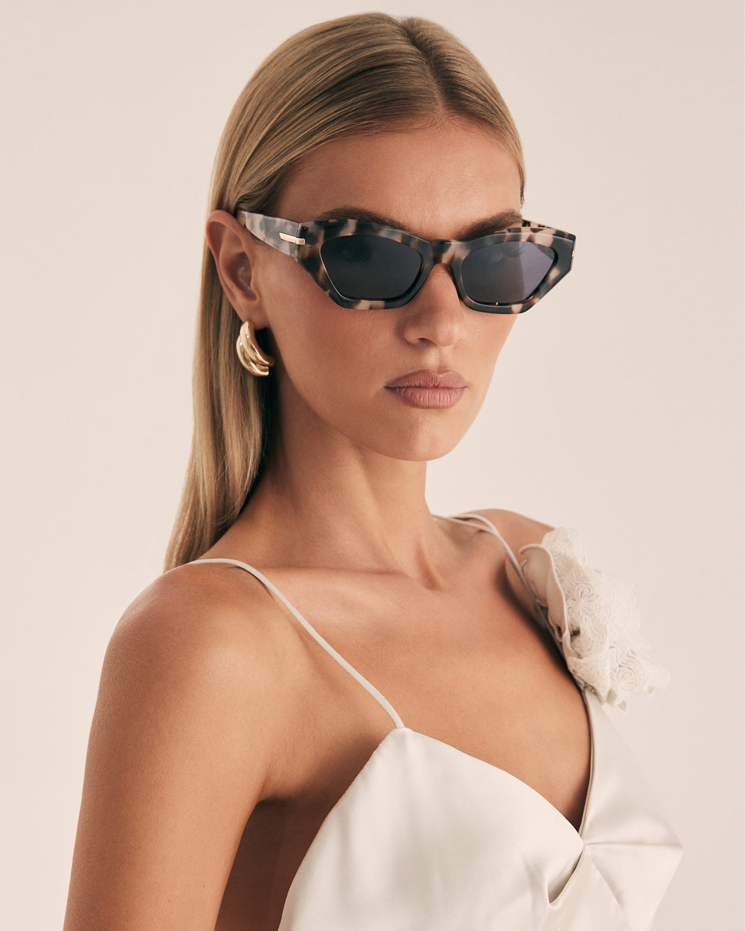 Banbe | THE ELLINGSON POLARIZED SUNGLASSES | MARBLE TORT-JET