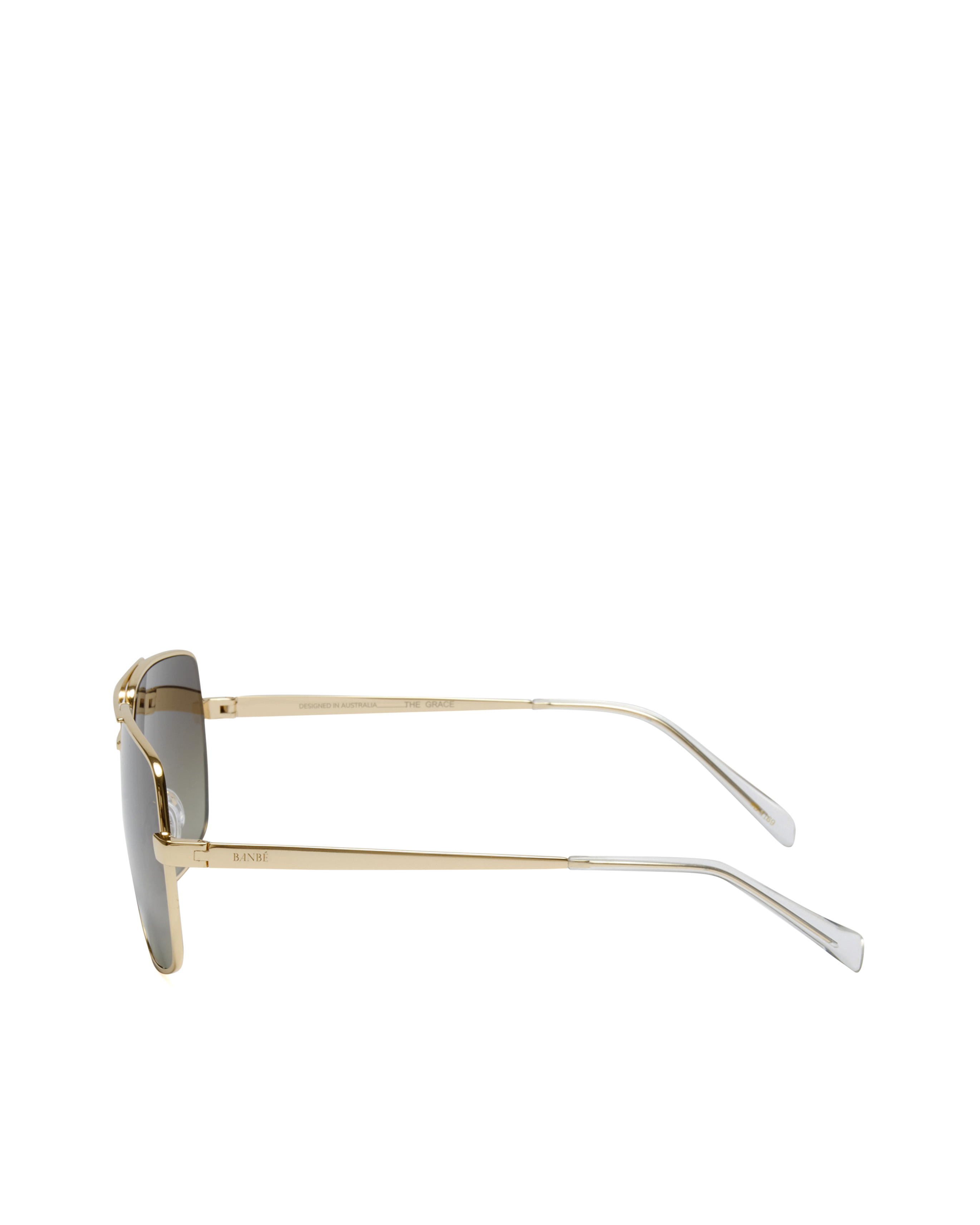 The Grace  Polarized Sunglasses | Gold Taupe