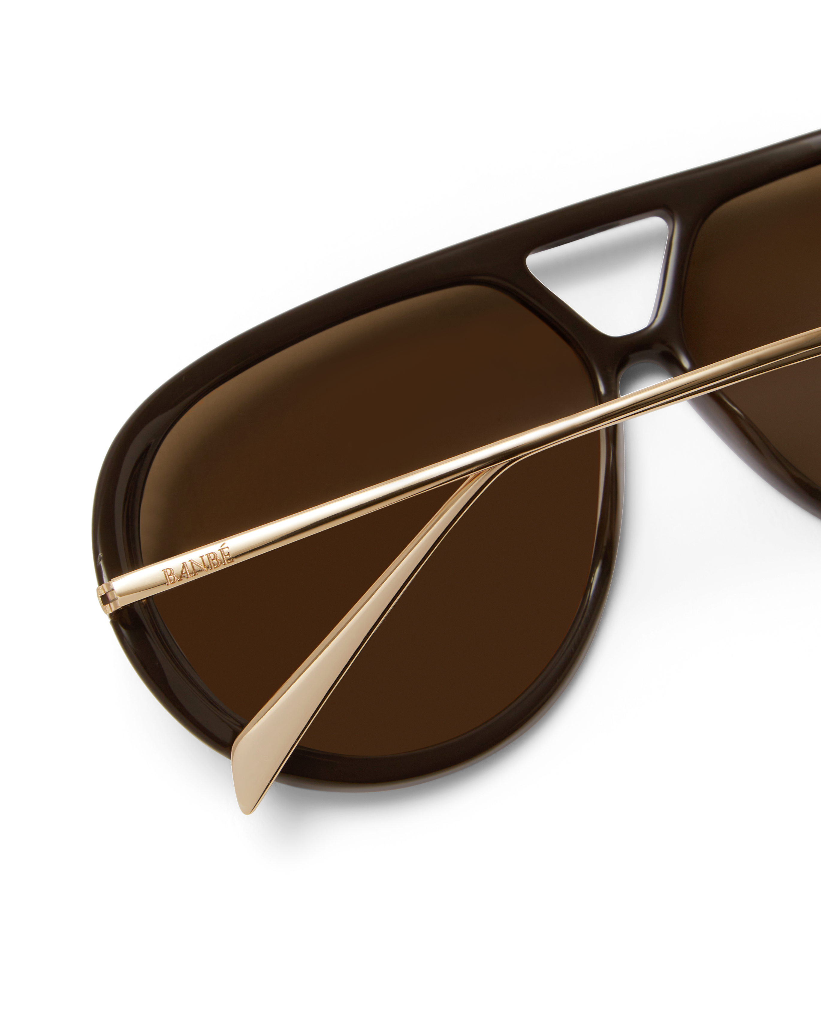 Banbe The Harley Sunglasses Dark Cacao Espresso