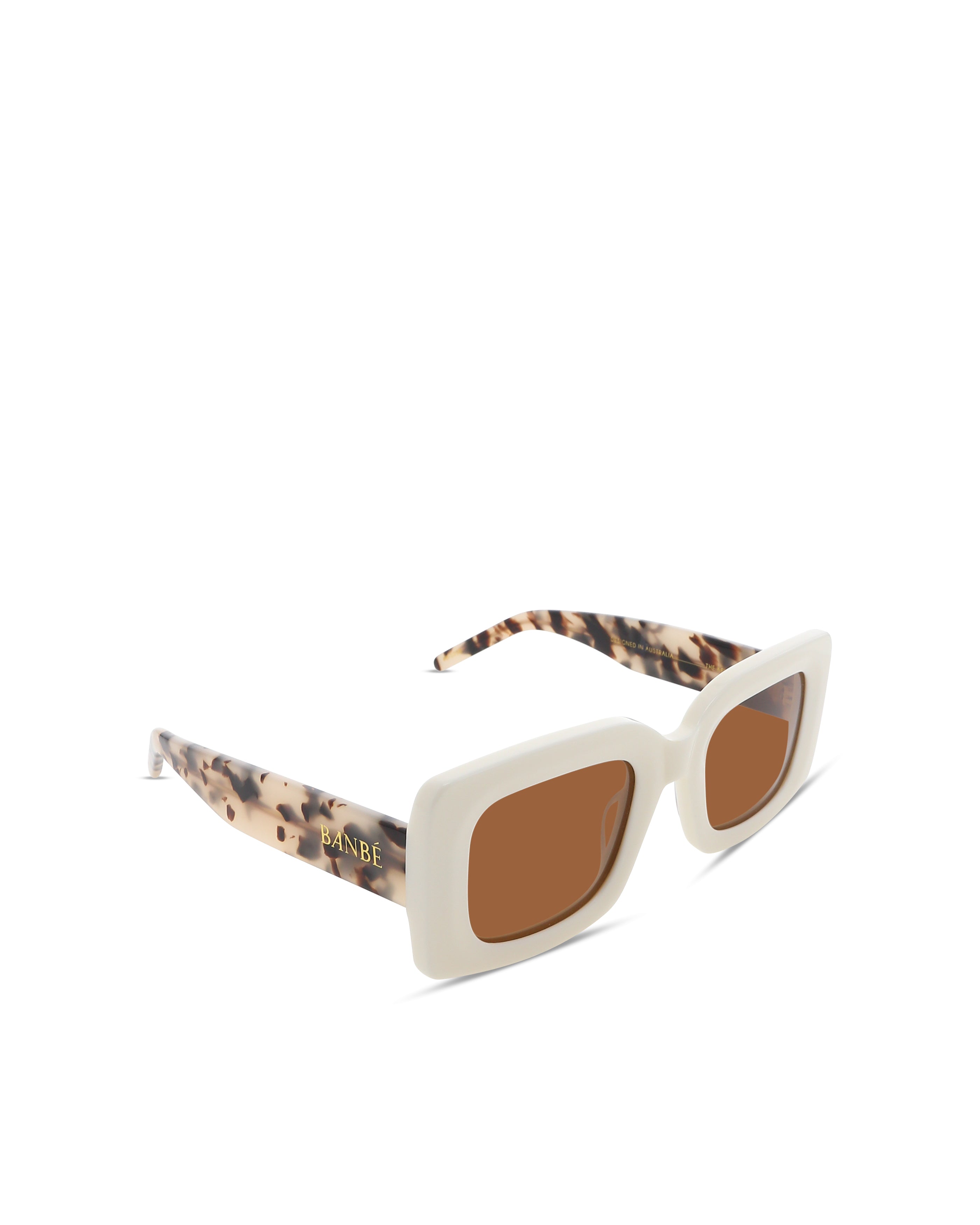 The Kendall Sunglasses | Ivory Blonde Tort