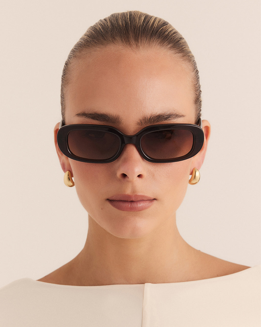 Banbe The Willow Sunglasses Dark Mocha