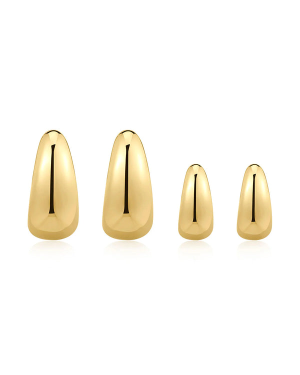 LUV AJ | The Classic Claw Hoops Set