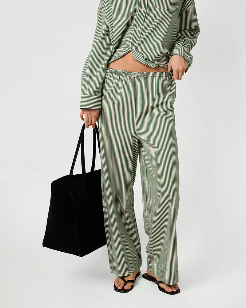 WeWoreWhat | Tie Waist Pant | Fern Multi