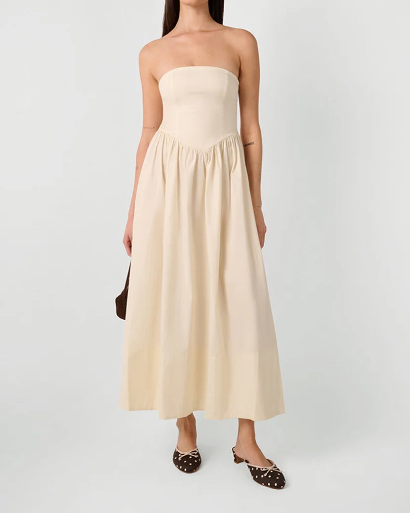 WeWoreWhat | Corset Maxi Dress | Ivory