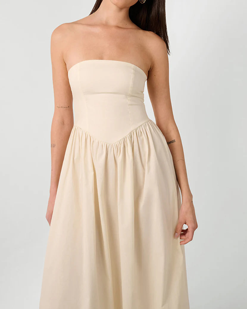 WeWoreWhat | Corset Maxi Dress | Ivory