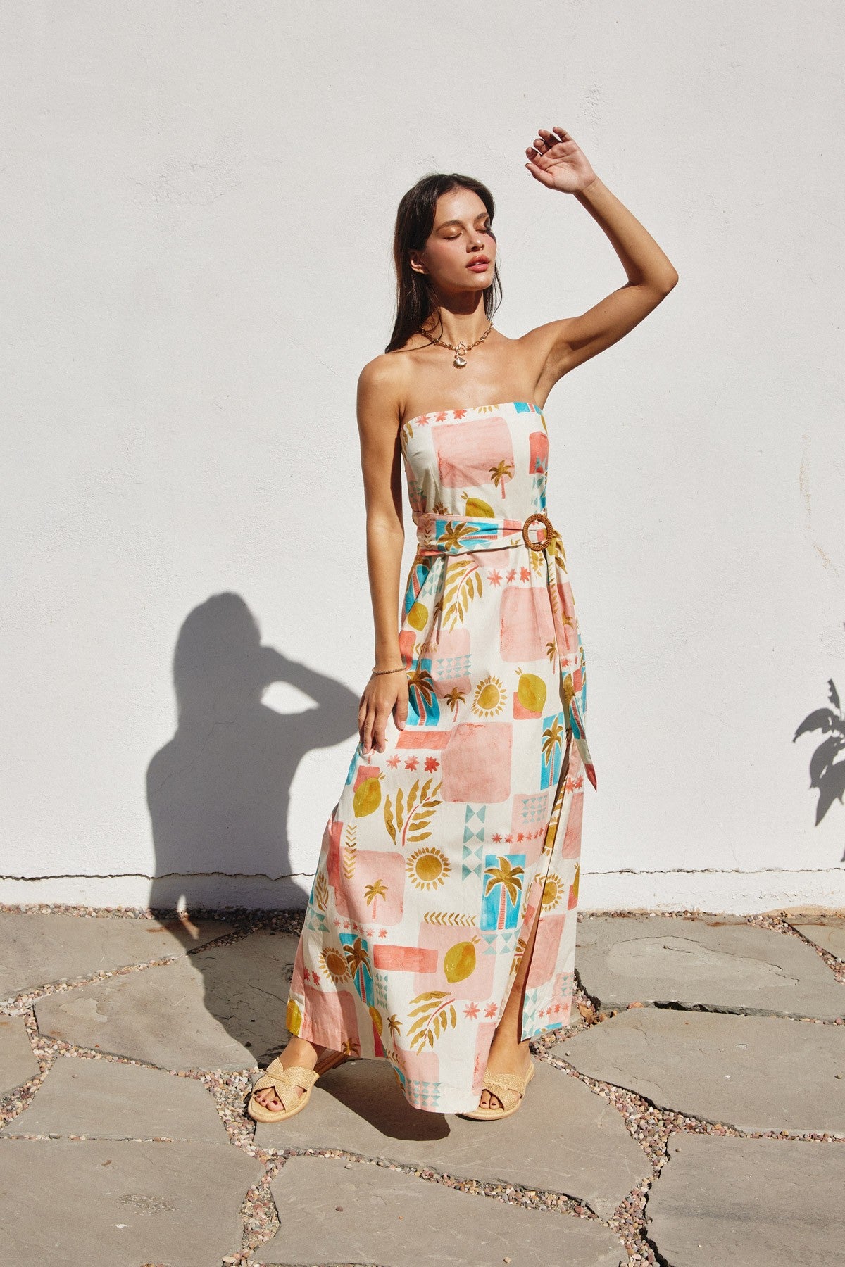 Amalfi Coast Midi Dress