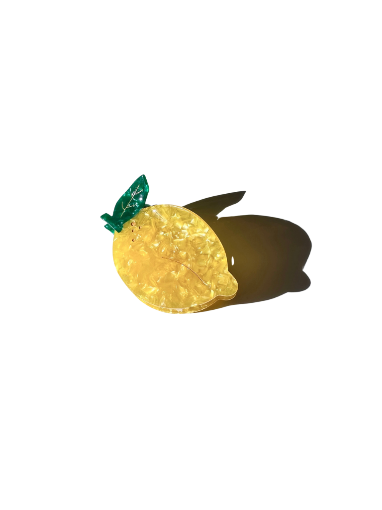 Solar Eclipse | Lemon Fruit Claw Hair Clip