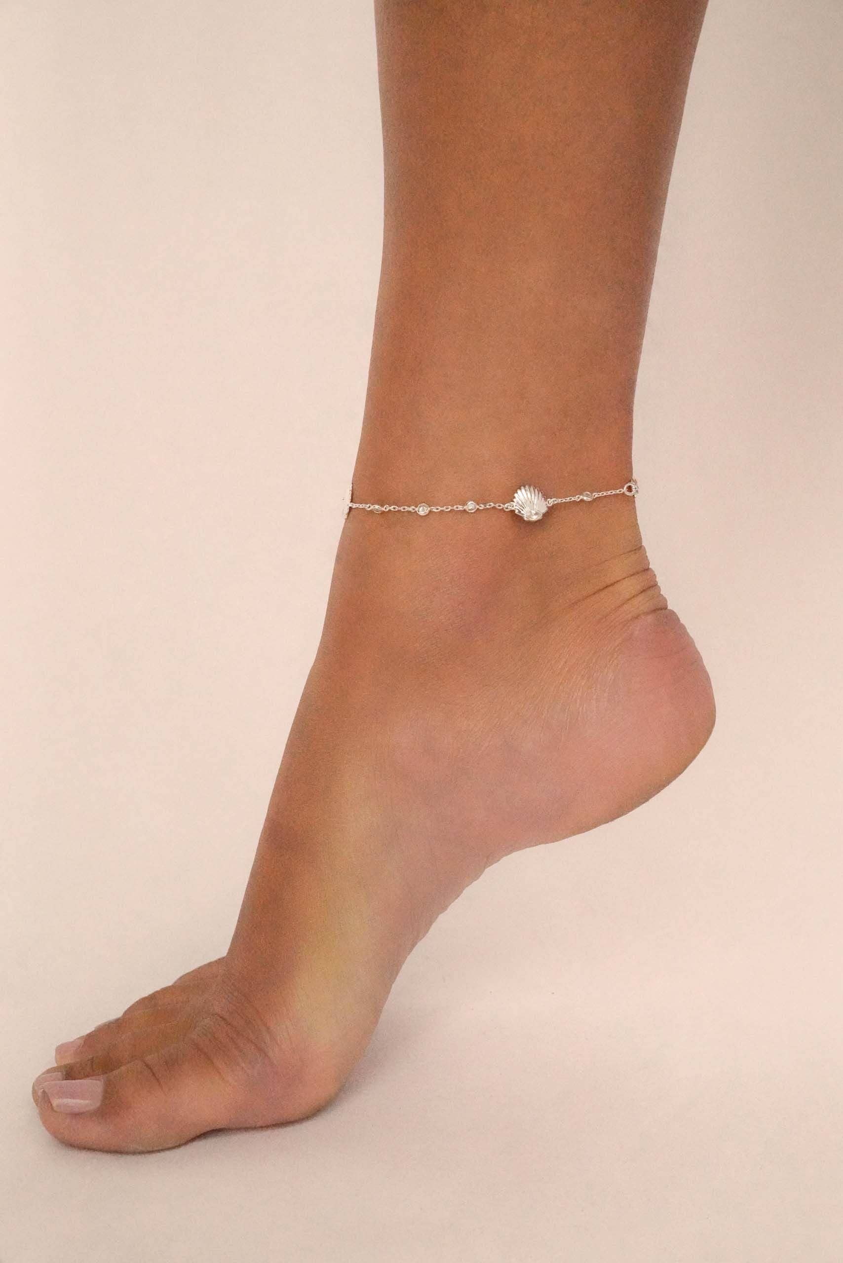 Santorini Shell Anklet