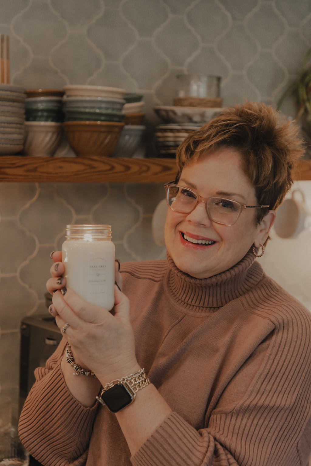 Earl Grey - Soy Wax Mason Jar Candle