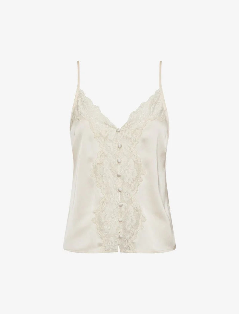 Rumored Chantilly Tank Top Ivory