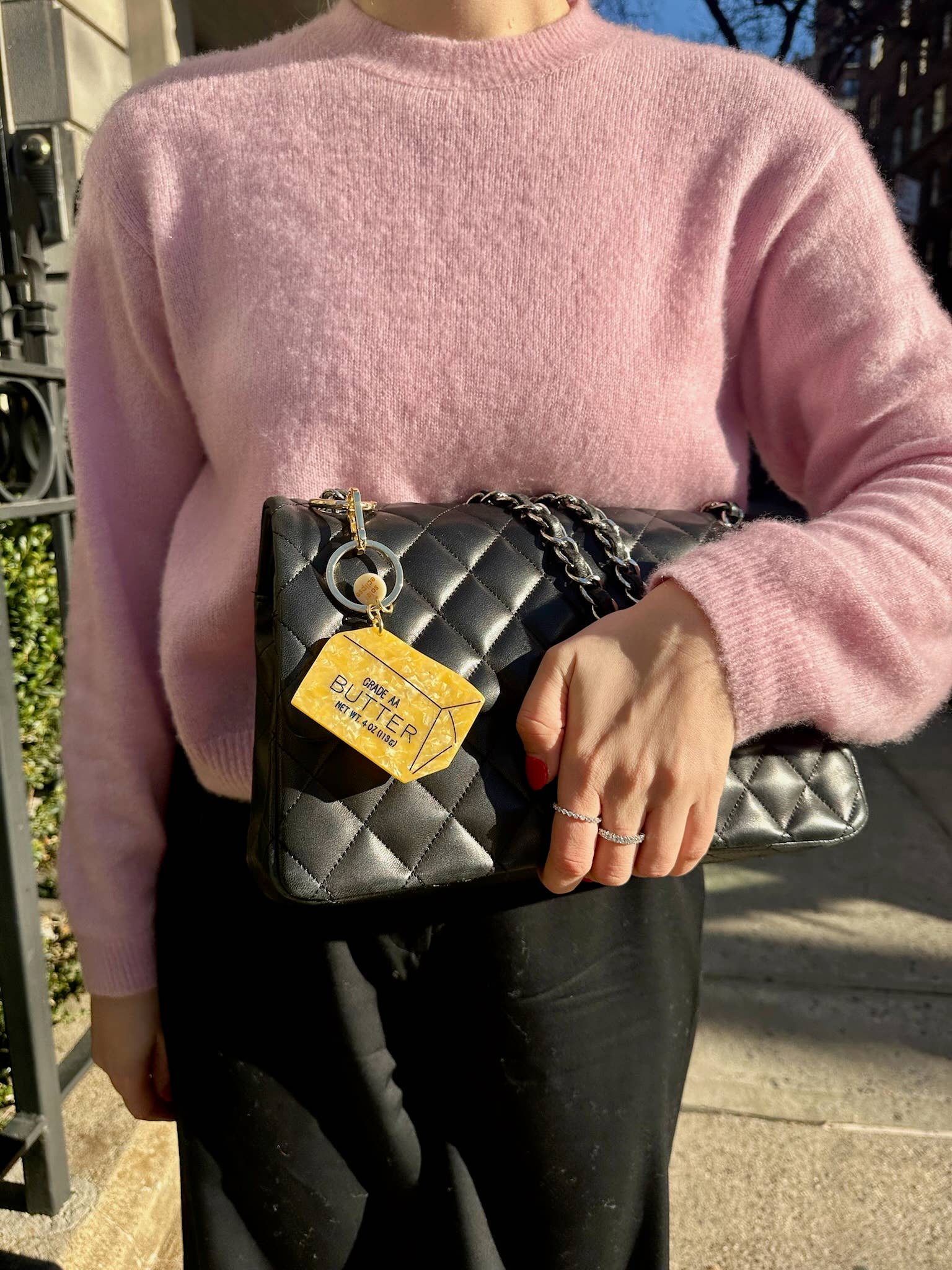 Butter Bag Charm + Keycharm