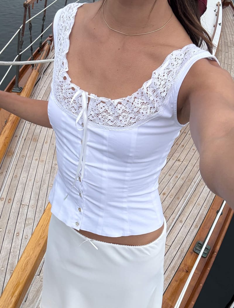 Rumored Decolletage Top