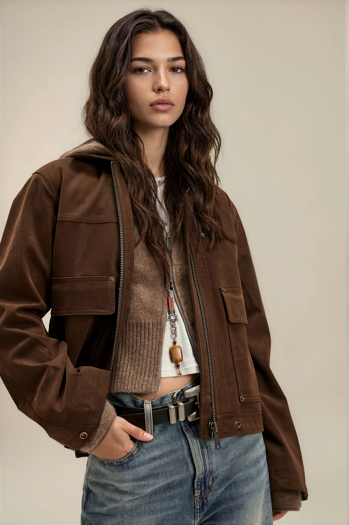 We the Free Blair Vegan Suede Jacket