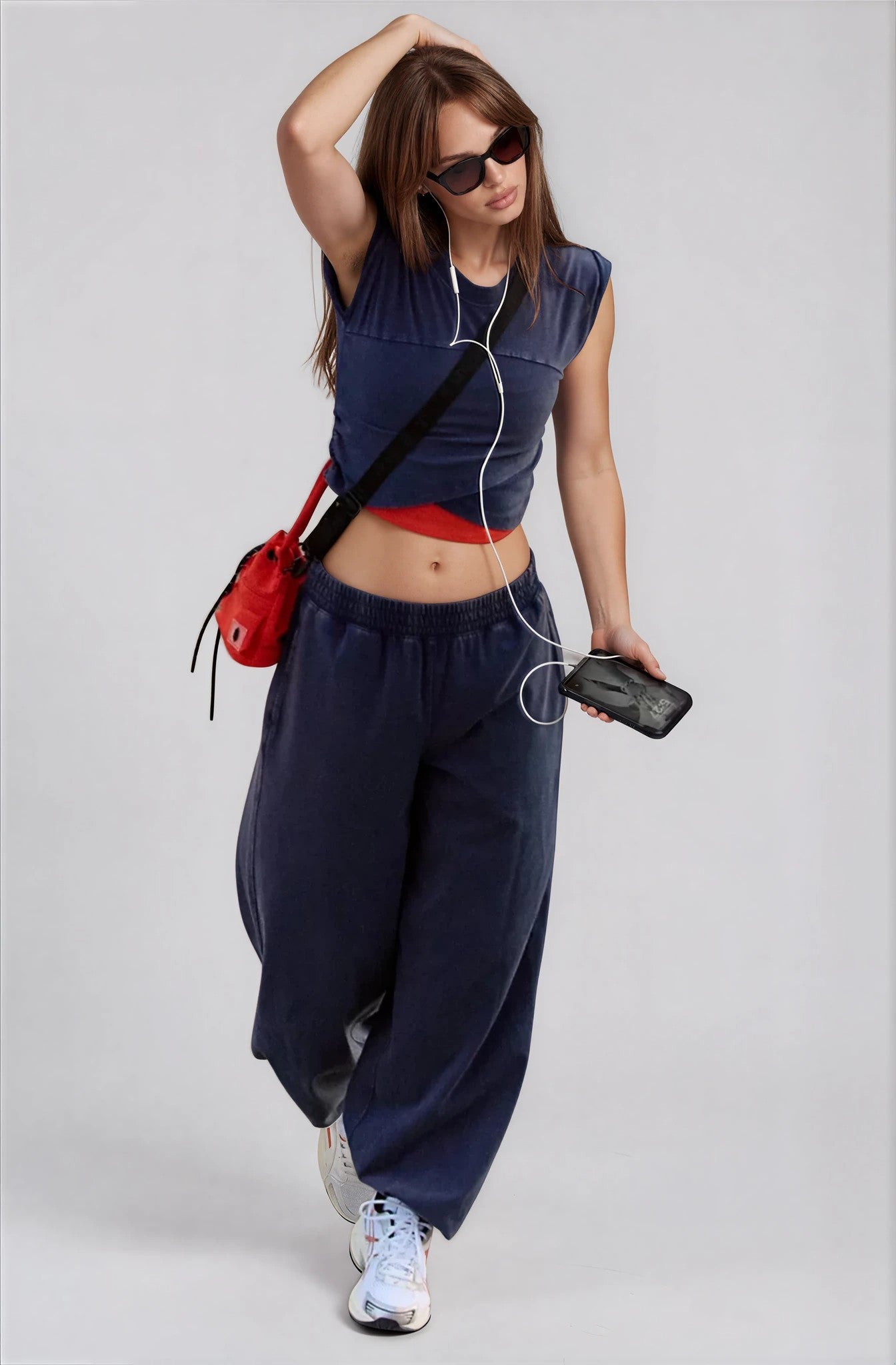 FP Movement Hot Shot Crossover Set Free People Set Midnight Navy