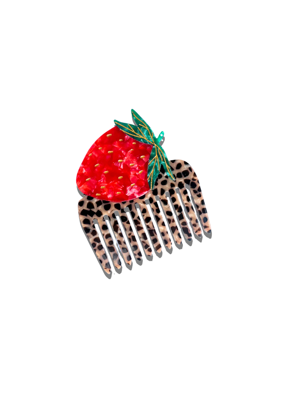 Solar Eclipse | Strawberry Pocket Hair Comb