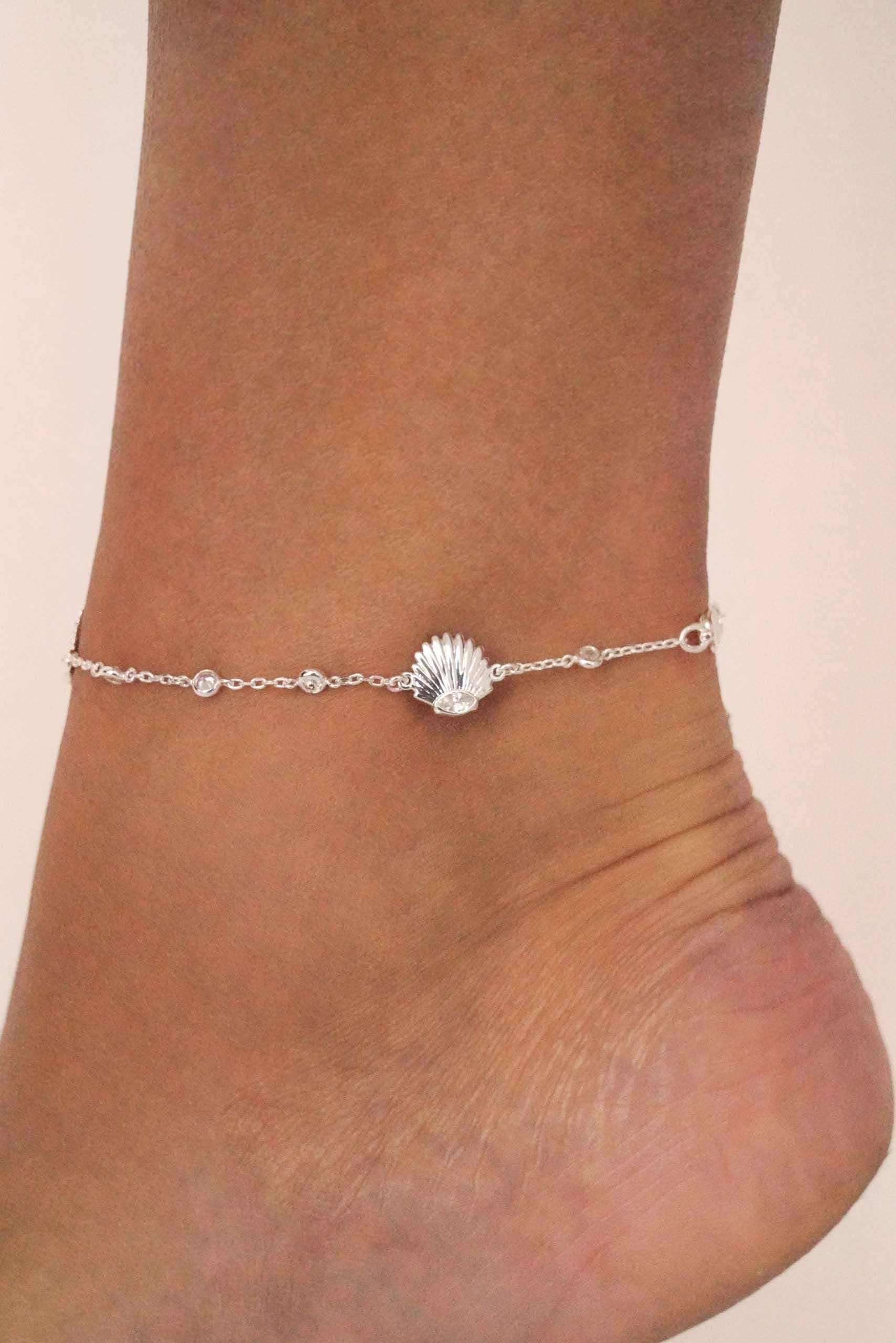 Santorini Shell Anklet