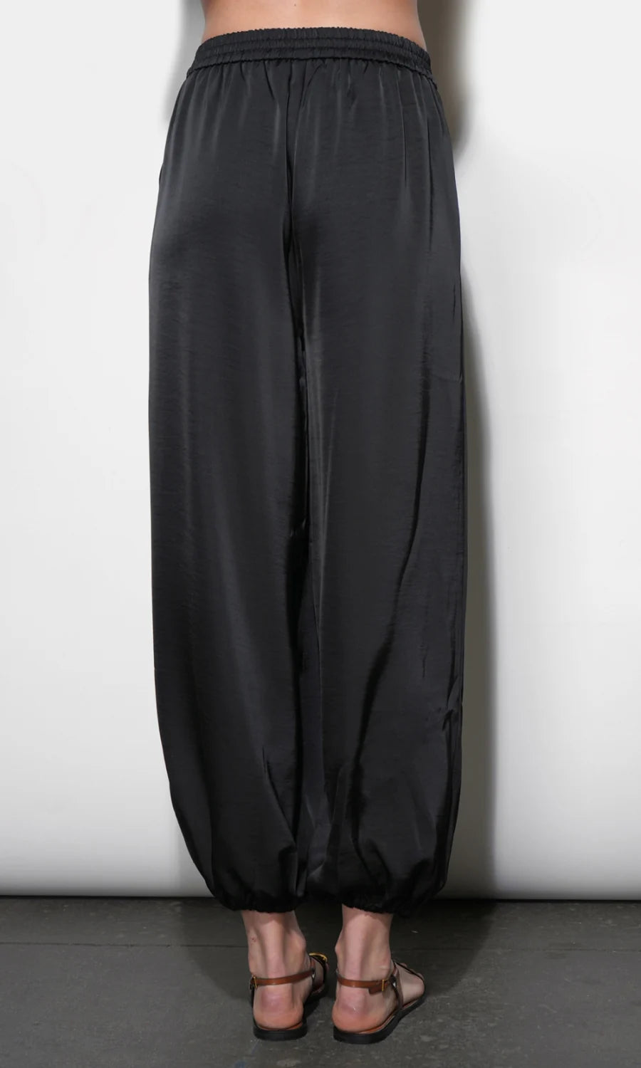 Greylin Ophelia Black Elastic Waist Balloon Pants