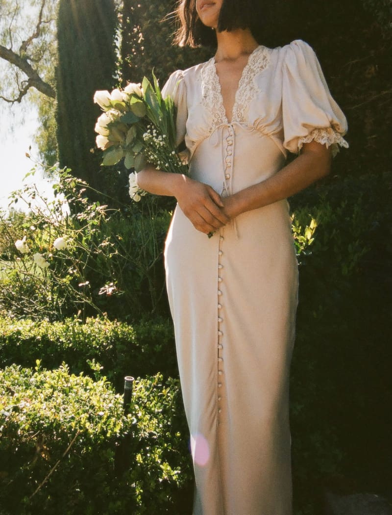 Rumored Honey Duster Maxi Dress Dove