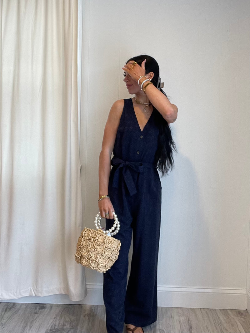 Laurena Jumpsuit | Navy