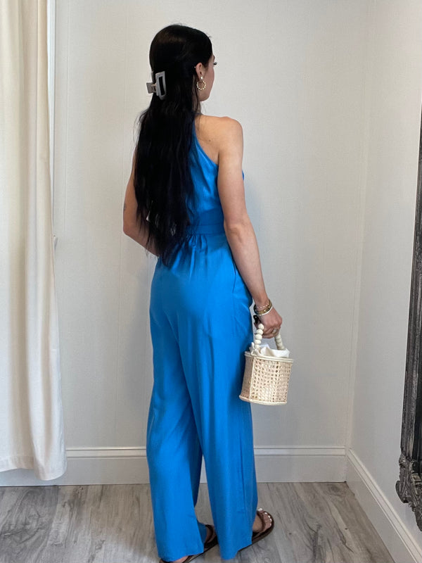 FINAL SALE Palma Jumpsuit | Blue