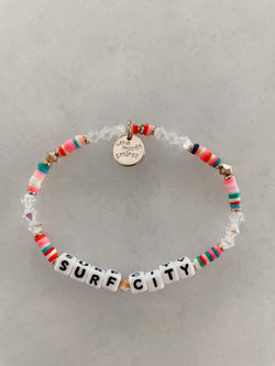 Little Words Project | Surf City Bracelet | Rainbow