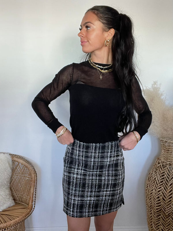 Iman Plaid Mini Skirt | FINAL SALE