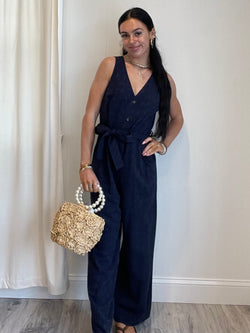 Laurena Jumpsuit | Navy