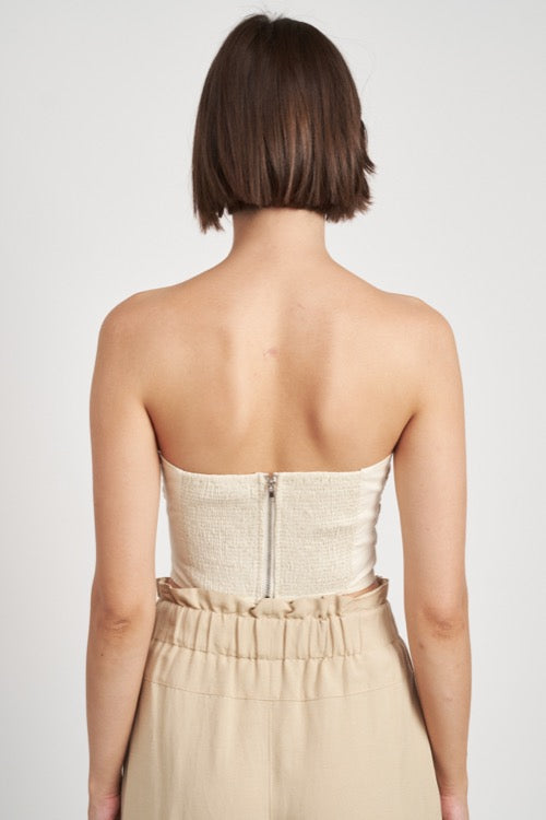 Descano Knotted Tube Top | FINAL SALE