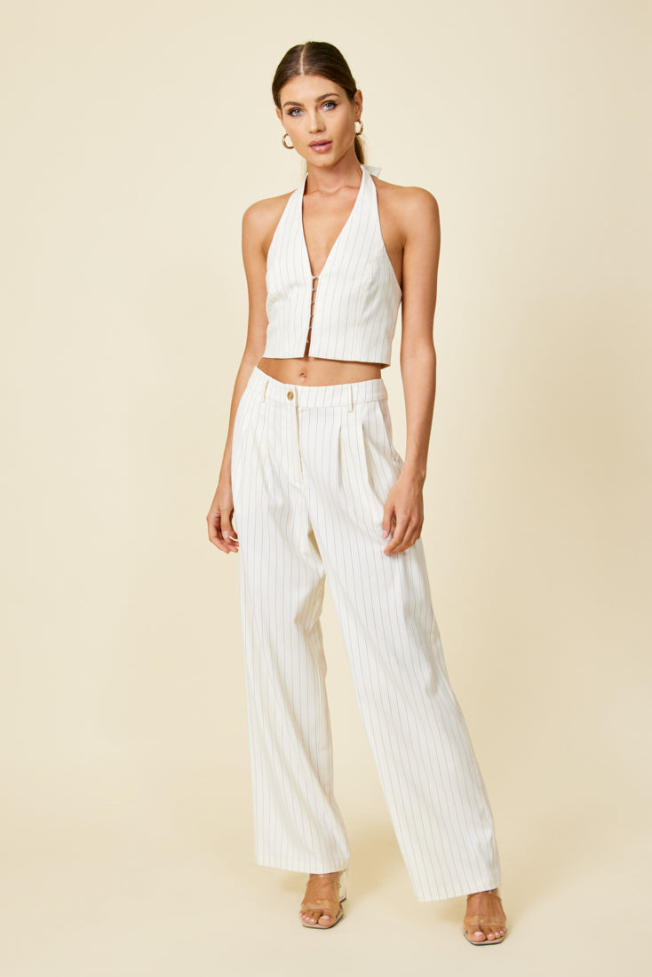 Line + Dot | Jane Pin Stripe Pant | FINAL SALE