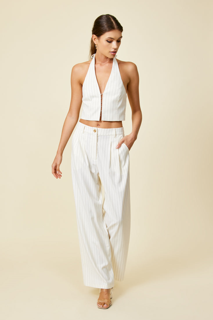 Line + Dot | Jane Pin Stripe Pant | FINAL SALE