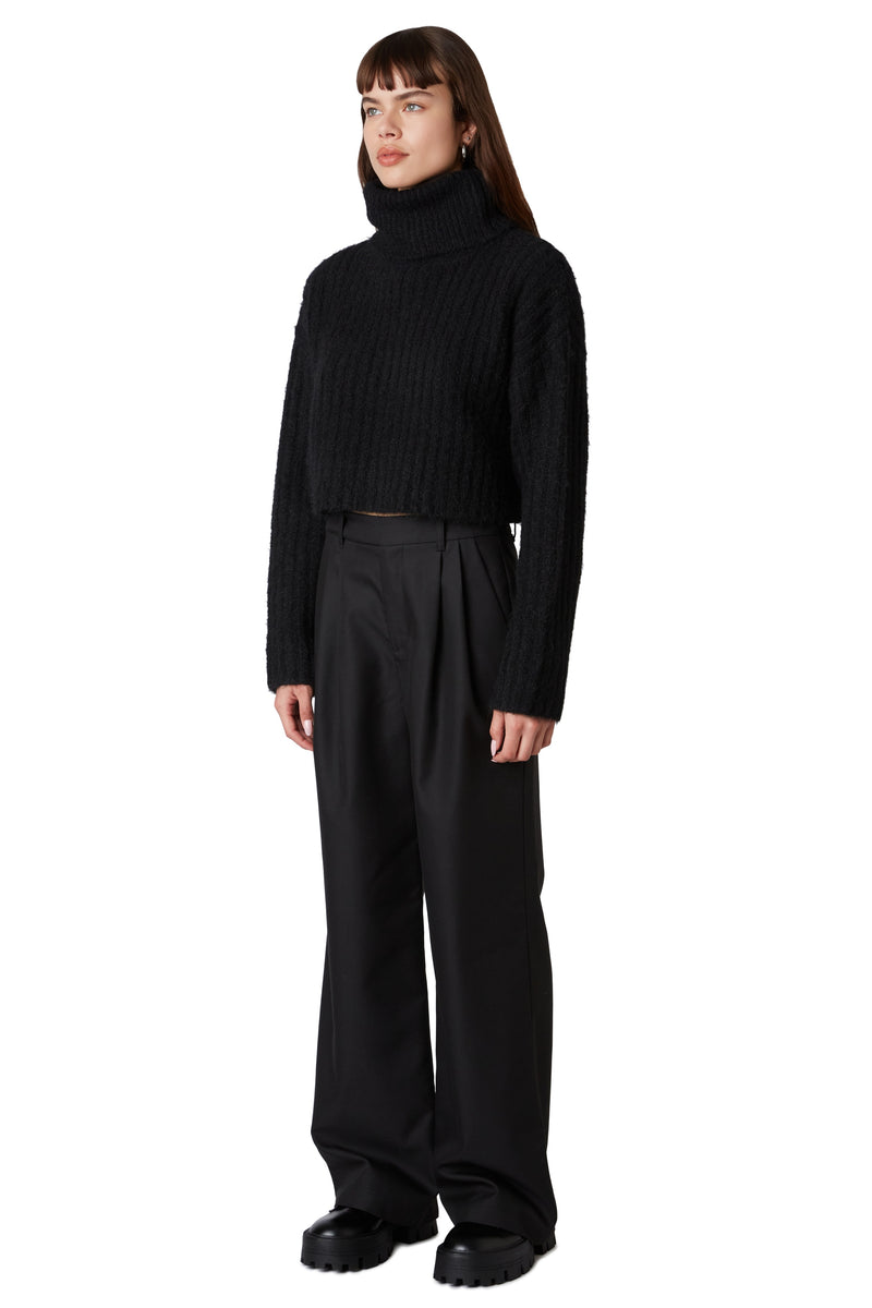 Kara Trousers Pants | Black