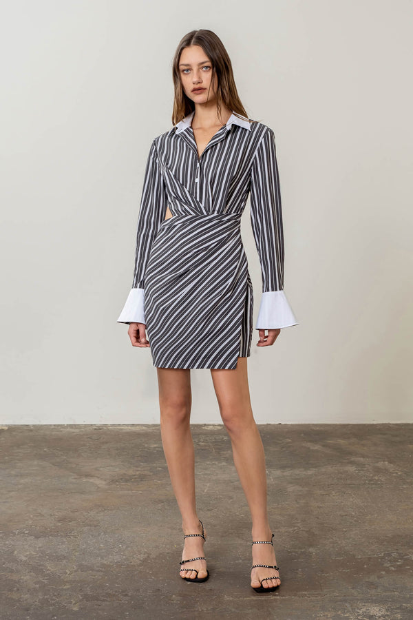 Lauren Striped Mini Dress FINAL SALE