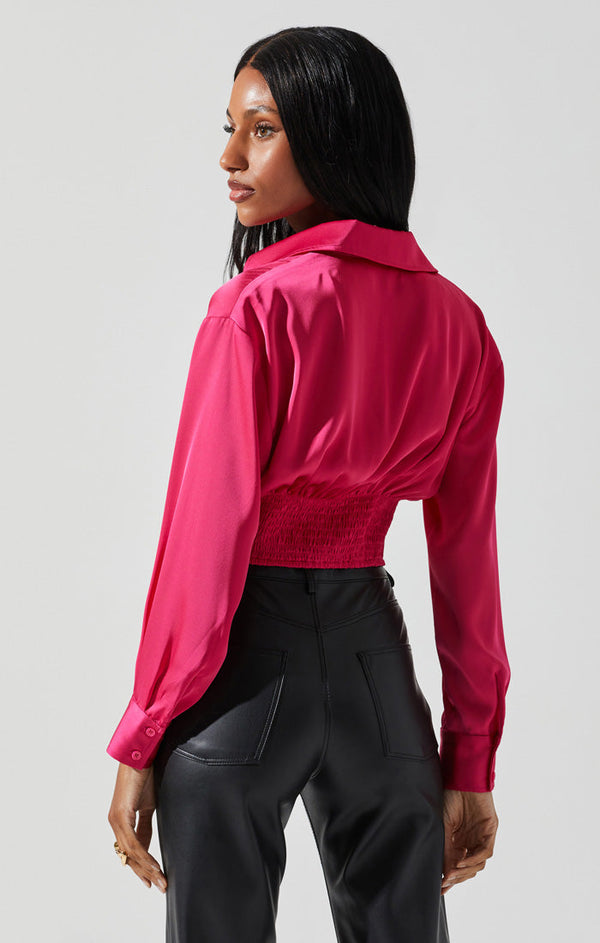 ASTR the Label | Millie Top | Hot Pink