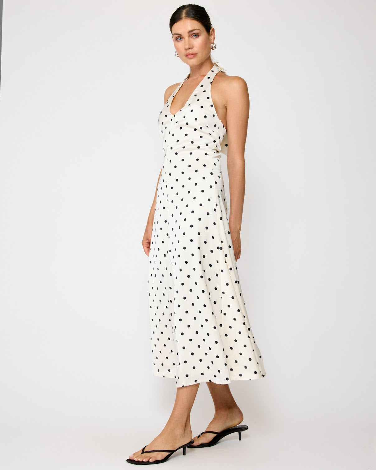Line & Dot Ravyn Ivory Multi Maxi Dress
