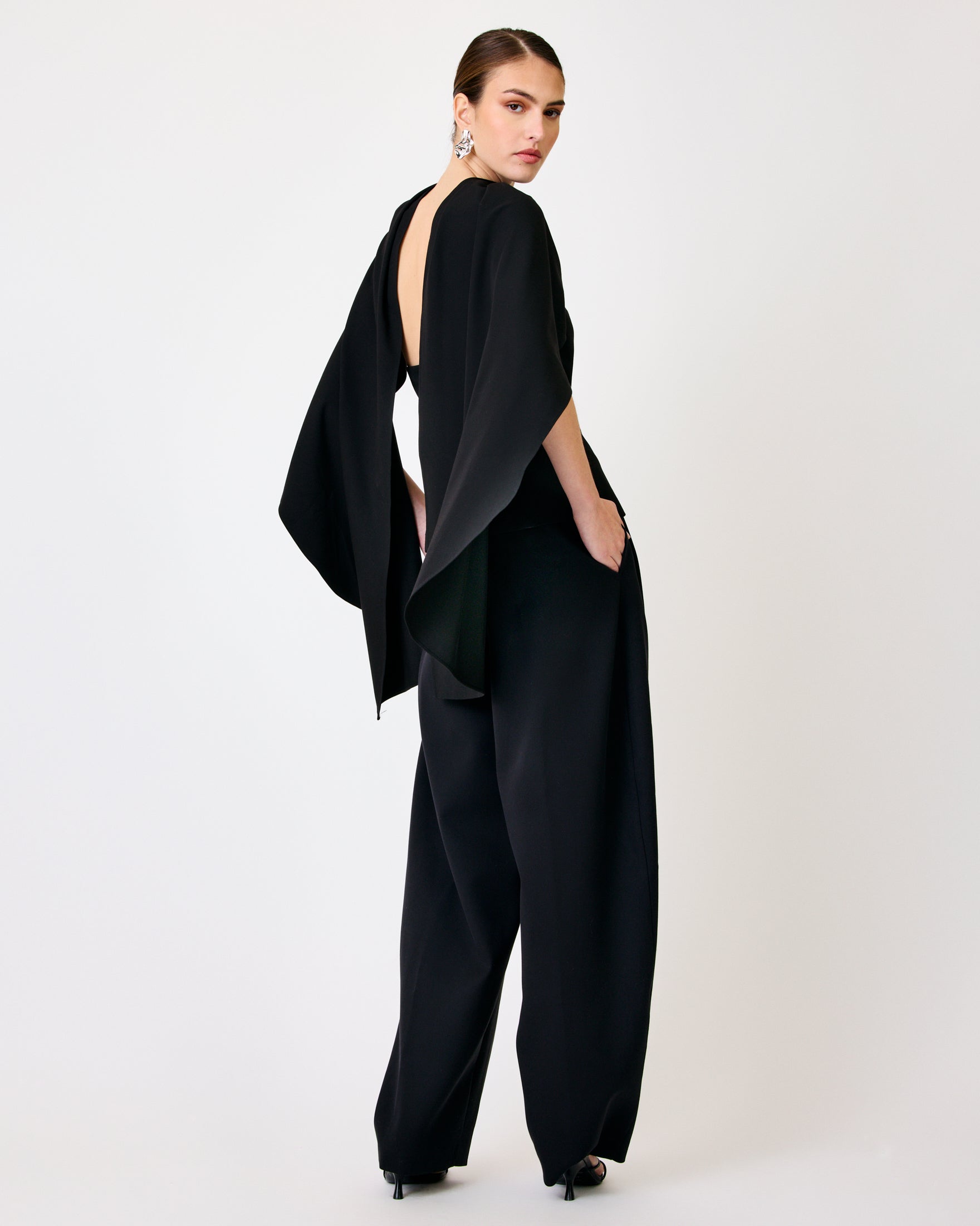 Line & Dot Scout Drape Top