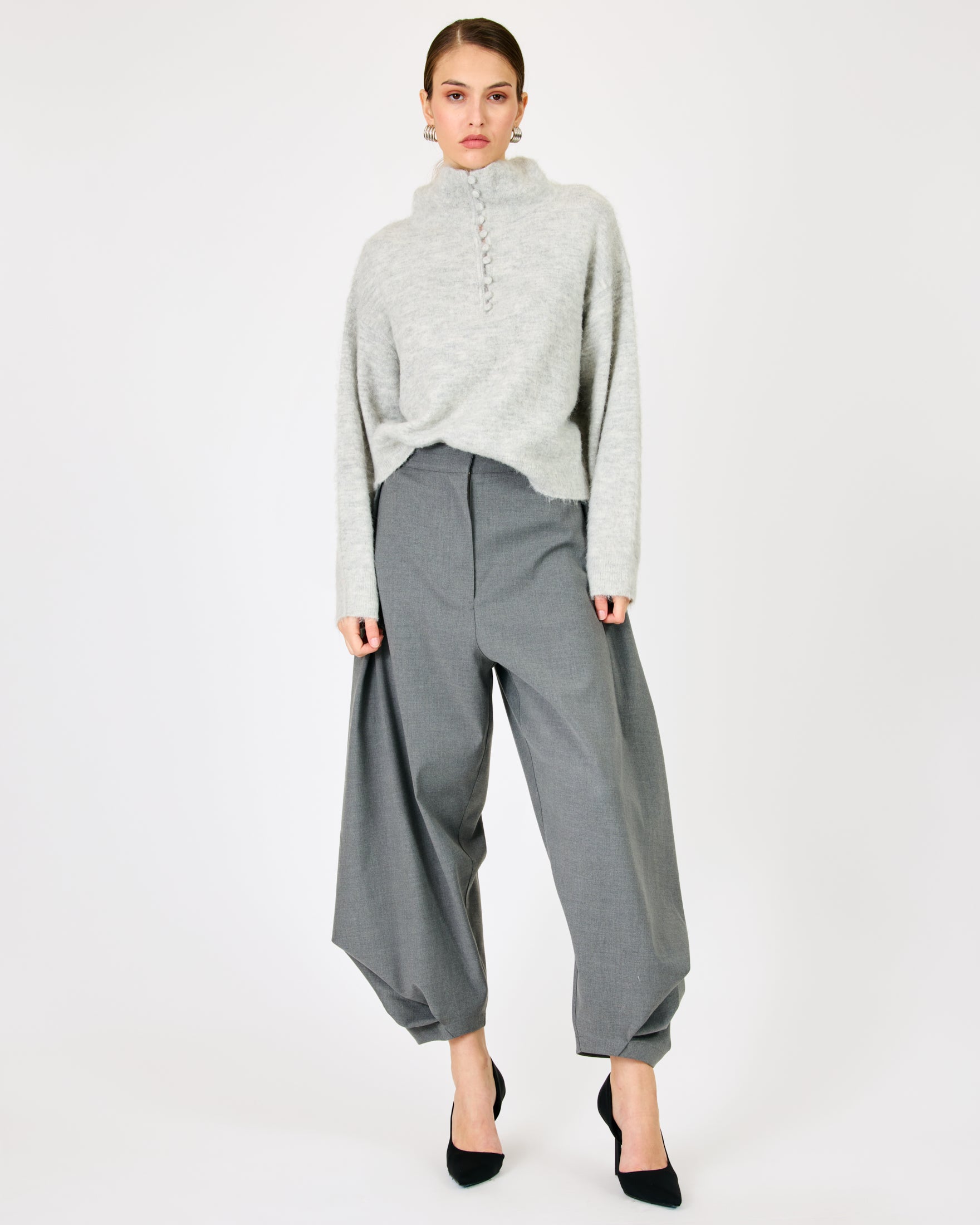 Maelly Gray Sweater
