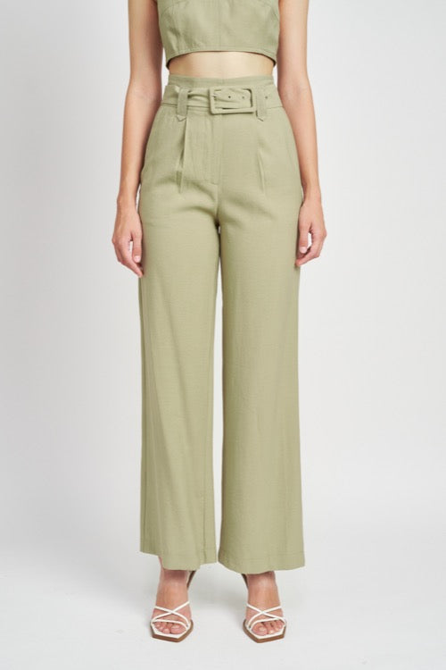 En Saison | Aubin Wide Leg Pants | FINAL SALE