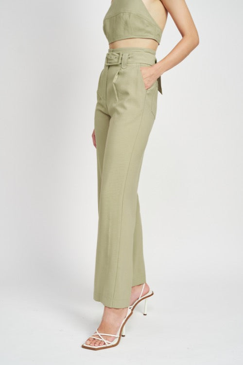 En Saison | Aubin Wide Leg Pants | FINAL SALE