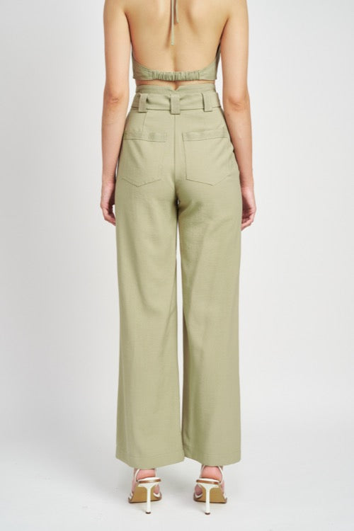 En Saison | Aubin Wide Leg Pants | FINAL SALE