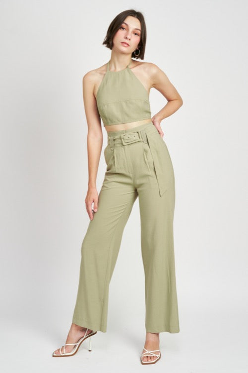 En Saison | Aubin Wide Leg Pants | FINAL SALE